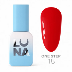 Гель-лак LUNA однофазний для педикюру One step №18, 8 млГель-лак LUNA однофазний для педикюру One step №18, 8 мл
