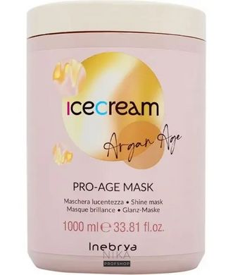 Маска INEBRYA Pro-age mask, з аргановим маслом для фарбованого волосся, 1000млМаска INEBRYA Pro-age mask, з аргановим маслом для фарбованого волосся, 1000мл