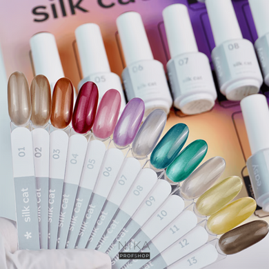 Гель-лак Silk Cat Easy to be professional колір 09 7,5млГель-лак Silk Cat Easy to be professional колір 09 7,5мл