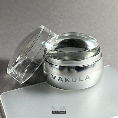 Штамп для стемпинга VAKULA Nails с большой прозрачной подушечкойШтамп для стемпинга VAKULA Nails с большой прозрачной подушечкой