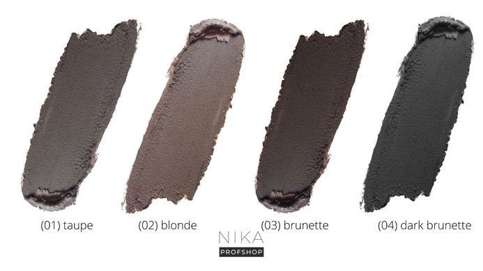 Помадка для бровей PAESE 03 Brunette Pomade Brow