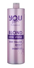 Шампунь You Look glamour Blond Pink Shine Anti-Yellow для зберігагння кольору та нейтралізації жовтизни 250 млШампунь You Look glamour Blond Pink Shine Anti-Yellow для зберігагння кольору та нейтралізації жовтизни 250 мл