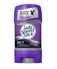 Антиперспирант гелевый Lady Speed ​​Stick Invisible Protection 24/7, 65 млАнтиперспирант гелевый Lady Speed ​​Stick Invisible Protection 24/7, 65 мл