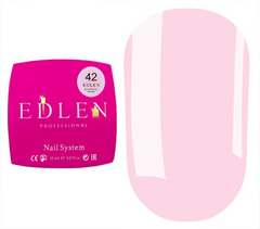 Гель строительный Builder gel EDLEN Butterfly №42 15 мл