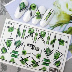 Слайдер-дизайн для нігтів NEW MAX Slider C-1Слайдер-дизайн для нігтів NEW MAX Slider C-1