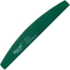 Пилка для ногтей HEART Нalf SHARP PRO 180/240 грит (зеленое полотно)Пилка для ногтей HEART Нalf SHARP PRO 180/240 грит (зеленое полотно)