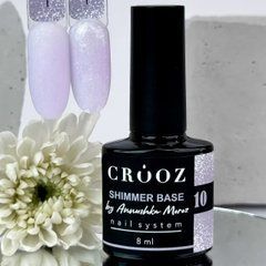 База для нігтів Crooz Shimmer Base 10 8 млБаза для нігтів Crooz Shimmer Base 10 8 мл