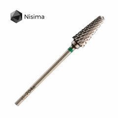 Фреза для маникюра твердосплавная Nisima H704сК крестообразная насечка 6 ммФреза для маникюра твердосплавная Nisima H704сК крестообразная насечка 6 мм