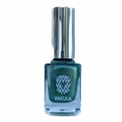 Лак для стемпінгу VAKULA Nails №21 зелений з шиммером, 12 млЛак для стемпінгу VAKULA Nails №21 зелений з шиммером, 12 мл