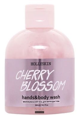 Гель для мытья рук и тела HOLLYSKIN увлажняющий Cherry Blossom 300 млГель для мытья рук и тела HOLLYSKIN увлажняющий Cherry Blossom 300 мл