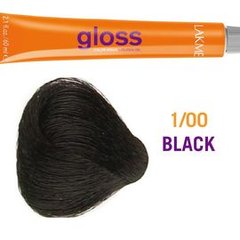 Крем-краска для волос полуперманентная тонировочная LAKME Gloss Demi-Permanent Hair Color 1/00, 60 млКрем-краска для волос полуперманентная тонировочная LAKME Gloss Demi-Permanent Hair Color 1/00, 60 мл