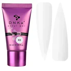 Акригель для нігтів DNKa Acryl gel tube №0003 Paradise 30 мАкригель для нігтів DNKa Acryl gel tube №0003 Paradise 30 м
