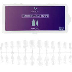 Гелеві тіпси DNKa Professional Gel Tips Almond 240 штГелеві тіпси DNKa Professional Gel Tips Almond 240 шт