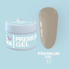 Гель LUNA Premium gel №12, 30 мл new