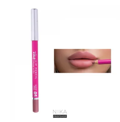 Олівець для губ ZOLA 01 Nude PinkОлівець для губ ZOLA 01 Nude Pink