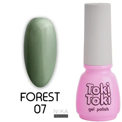 Гель-лак Toki-Toki Forest FS07 5 мл, 5.0