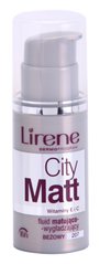 Тональний крем Lirene CITY MATT з розгладжуючим ефектом Бежевий 207, 30 млТональний крем Lirene CITY MATT з розгладжуючим ефектом Бежевий 207, 30 мл