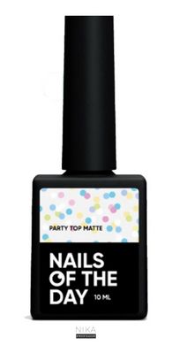 Топ NAILSOFTHEDAY Party Top Matte 10 млТоп NAILSOFTHEDAY Party Top Matte 10 мл