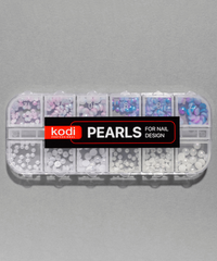 Перлини для дизайну нігтів Kodi Professional Pearls for Nail Design 12 видів мікс 1Перлини для дизайну нігтів Kodi Professional Pearls for Nail Design 12 видів мікс 1