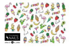 Слайдер для нігтів TYUNING NAILS Sticker 21Слайдер для нігтів TYUNING NAILS Sticker 21