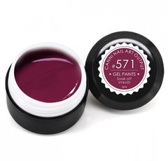 Гель-фарба CANNI 571 пурпурно-вишневий 5млГель-фарба CANNI 571 пурпурно-вишневий 5мл