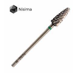 Фреза для маникюра твердосплавная Nisima H707cK крестообразная насечка 5.2 ммФреза для маникюра твердосплавная Nisima H707cK крестообразная насечка 5.2 мм