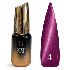 Гель-лак для нігтів Steffani Gel Polish Cat Eye Mystic №04 9 млГель-лак для нігтів Steffani Gel Polish Cat Eye Mystic №04 9 мл