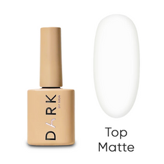 Топ для нігтів DARK Matte Top, 6 мл