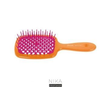 Щітка JANEKE Superbrush оранжева з фуксієюЩітка JANEKE Superbrush оранжева з фуксією