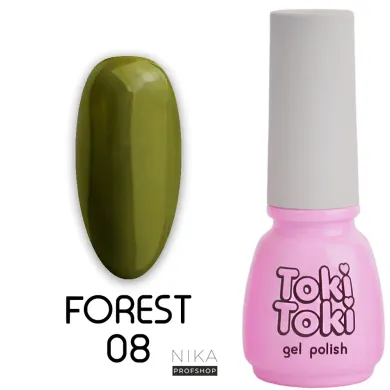 Гель-лак Toki-Toki Forest FS08 5 мл, 5.0