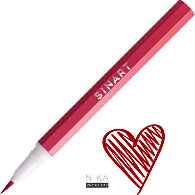 Лайнер для очей водостійкий SINART Fucking Awesome Waterproof Eyeliner 07 Red червонийЛайнер для очей водостійкий SINART Fucking Awesome Waterproof Eyeliner 07 Red червоний