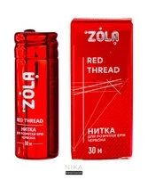 Нитка для розмітки брів ZOLA 30 м червонаНитка для розмітки брів ZOLA 30 м червона
