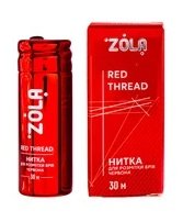 Нить для разметки бровей ZOLA 30 м краснаяНить для разметки бровей ZOLA 30 м красная