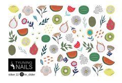 Слайдер для нігтів TYUNING NAILS Sticker 22Слайдер для нігтів TYUNING NAILS Sticker 22
