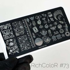 Пластина для стемпінгу RichColor RR-73Пластина для стемпінгу RichColor RR-73