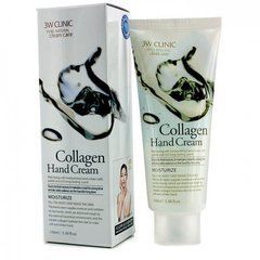 Крем для рук зволожуючий з морським колагеном 3W CLINIC Moisturize Hand Cream Collaгen 100 млКрем для рук зволожуючий з морським колагеном 3W CLINIC Moisturize Hand Cream Collaгen 100 мл