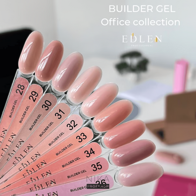 Гель будівельний Builder gel EDLEN Office №35 15 мл