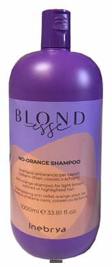 Шампунь INEBRYA Blondesse no-orange shampoo для блонду анти-оранж 300млШампунь INEBRYA Blondesse no-orange shampoo для блонду анти-оранж 300мл