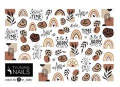 Слайдер для нігтів TYUNING NAILS Sticker 38Слайдер для нігтів TYUNING NAILS Sticker 38