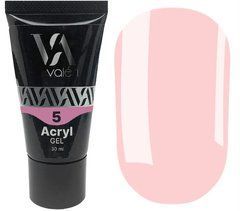 Акригель для нігтів VALERI Acryl Gel №05, 30 мл