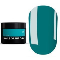 Гель для нігтів надміцний Nails NAILSOFTHEDAY Bottle gel 05 небесно-голубий, 30 мл