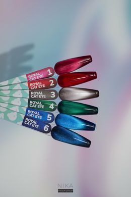 Гель-лак для нігтів YOU ARE CUTE Color Royal Cat Eye №5 5 млГель-лак для нігтів YOU ARE CUTE Color Royal Cat Eye №5 5 мл
