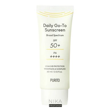 Сонцезахисний крем Purito SEOUL Daily Go-To Sunscreen SPF 50+ PA+++ 60 млСонцезахисний крем Purito SEOUL Daily Go-To Sunscreen SPF 50+ PA+++ 60 мл