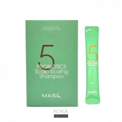 Шампунь MASIL 5 Probiotics Salp Scalping для волос от перхоти 8 мл сашеШампунь MASIL 5 Probiotics Salp Scalping для волос от перхоти 8 мл саше