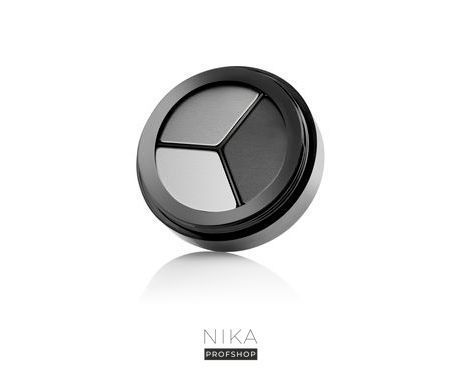 Тени для век PAESE Тройные Матовые Люкс (104) Triple Eyeshadows Trio Matt 3,6г, 3.6