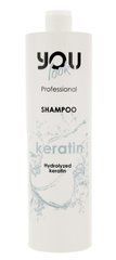 Шампунь You Look glamour Keratin для тонкого і ламкого волосся, 250 млШампунь You Look glamour Keratin для тонкого і ламкого волосся, 250 мл