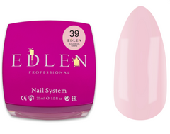 Гель строительный Builder gel EDLEN Butterfly №39 30 мл