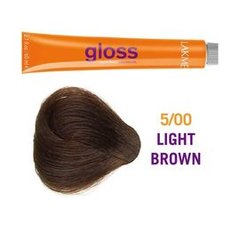 Крем-краска для волос полуперманентная тонировочная LAKME Gloss Demi-Permanent Hair Color 5/00, 60 млКрем-краска для волос полуперманентная тонировочная LAKME Gloss Demi-Permanent Hair Color 5/00, 60 мл
