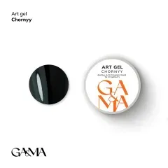 Гель-фарба GA&MA Art gel Chornyy Чорний 5 гГель-фарба GA&MA Art gel Chornyy Чорний 5 г
