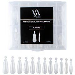 Верхні форми VALERI Top Nail Forms Almond 120 штВерхні форми VALERI Top Nail Forms Almond 120 шт